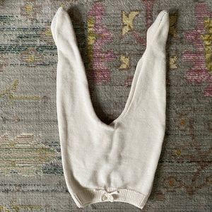 100% cotton knit footies by Zara